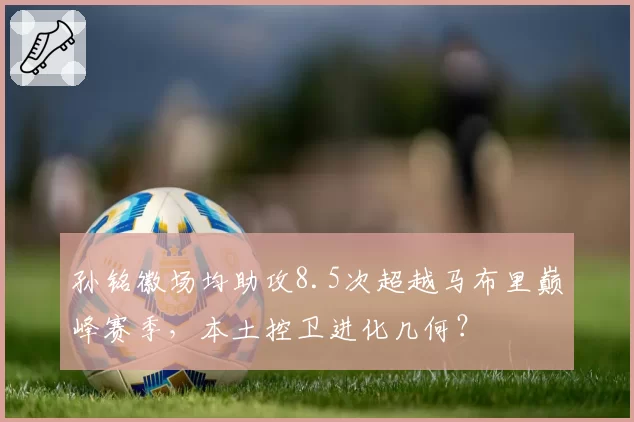 孙铭徽场均助攻8.5次超越马布里巅峰赛季，本土控卫进化几何？
