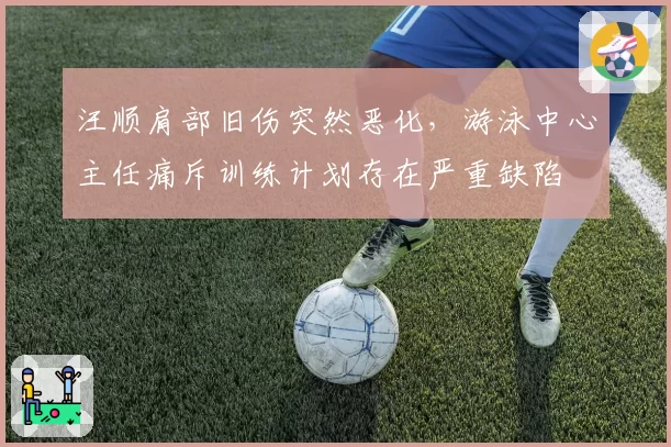 汪顺肩部旧伤突然恶化,游泳中心主任痛斥训练计划存在严重缺陷