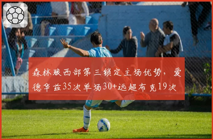 森林狼西部第三锁定主场优势，爱德华兹35次单场30+远超布克19次